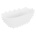Mexen Rimini 150x75 cm matt white (57241507500)