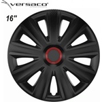 Versaco Тасове за джанти 16'' Versaco Carbon Aviator - RR Black