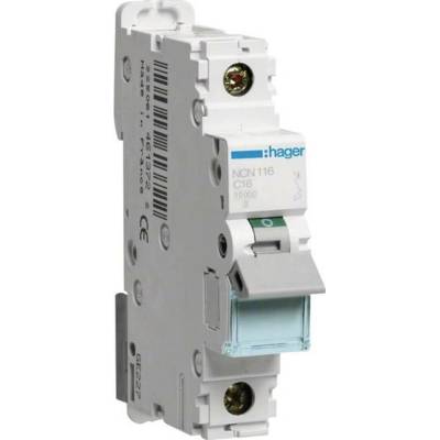 Hager 16C 1 NCN116 10kA