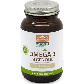 Mattisson Healthstyle Omega-3 Algae Oil, 650 mg, 60 капсули, Mattisson Healthstyle