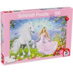 Schmidt Spiele Пъзел Schmidt от 100 части - Във вълшебната градина (55565) - ozone