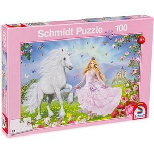 Schmidt Spiele Пъзел Schmidt от 100 части - Във вълшебната градина (55565) - ozone