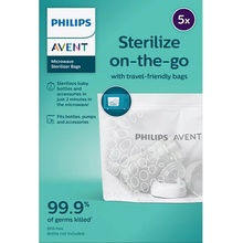 Philips Steriliser bags SCF297/05 пликчета за стерилизиране за микровълнова фурна 5 бр