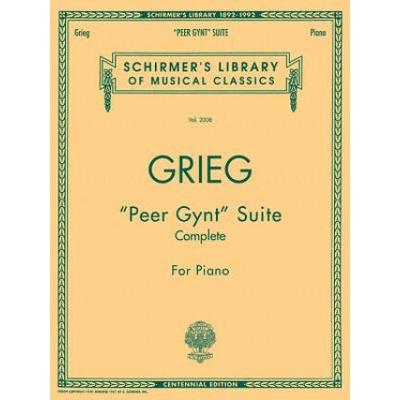 Peer Gynt Suite No. 1 Op. 46 One Piano, Four Hands noty pre štvorručný klavír
