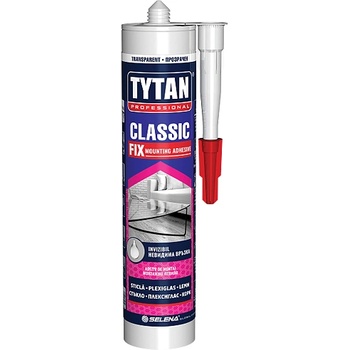 Tytan ЛЕПИЛО МОНТАЖНО tytan classic fix 290мл ПРОЗРАЧНО (103261)