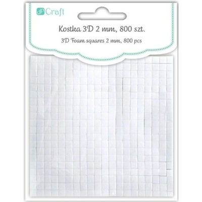 DP Craft D Pěnové SQUARES 2mm 800ks