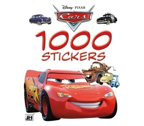 1000 samolepek Auta