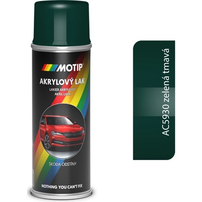 Škoda Autoemail AC5930 Zelená tmavá 200ml