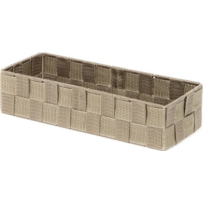 Compactor TEX košík L Úložný organizér do zásuvky 30 x 12 x 7 cm Taupe (šedo-béžový)