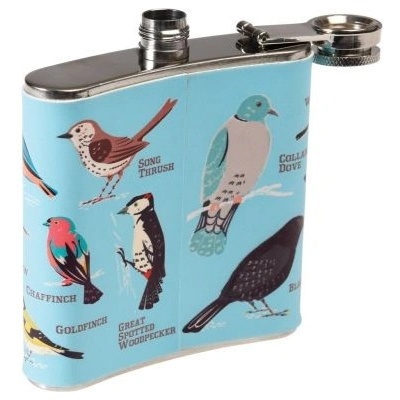 Rex London - Стоманена манерка - Птици (26433)