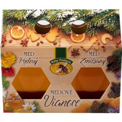 Naturproducts Vianočný medový domček 2 x 250 g