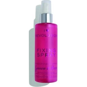 I Heart Revolution Fixing Spray fixační sprej na make-up Guava & Rose 100 ml