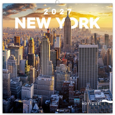 NOTIQUE Poznámkový New York 30 x 30 cm 2027