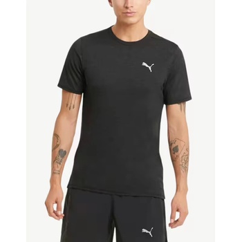PUMA Run Favorite Heather Ss Tee Black