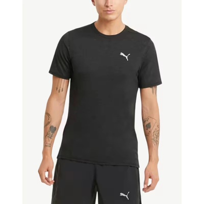 PUMA Run Favorite Heather Ss Tee Black
