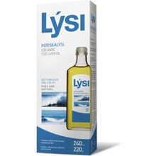 Lysi Olej z tresčích jater NATURAL 240 ml