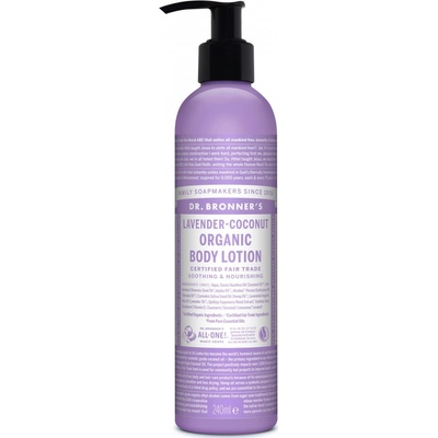 Dr. Bronner´s tělové mléko Lavender Coconut 237 ml