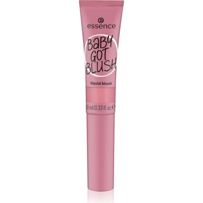 Essence Baby Got Blush Liquid Blush Tvářenka 30 Dusty Rose 10 ml