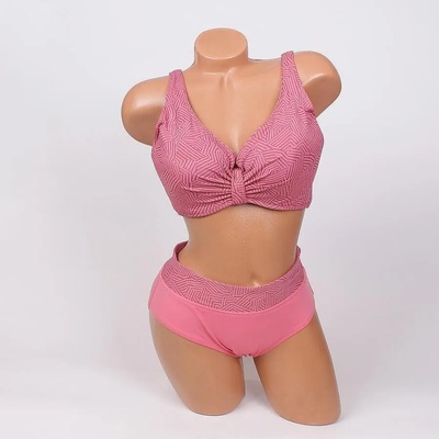 Стилен бански в цвят пепел от рози - чашка d