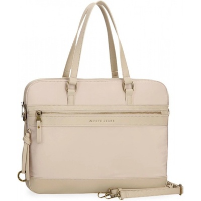 JOUMMA BAGS - Pepe Jeans Morgan Beige - 15,6", 7926033