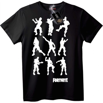 NOONEBRAND Тениска Fortnite емоции - 2XL, White