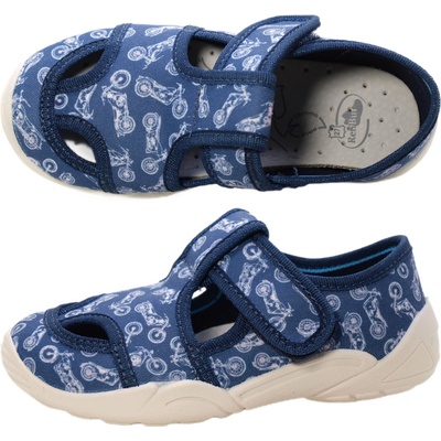 Ren But detské papuče na suchý zips viacfarebné