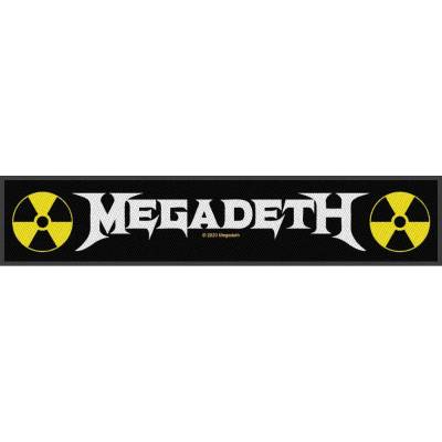 Megadeth – Logo (Super Strip Patch · sew-on) (Nášivka)