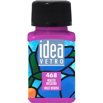Maimeri Idea Vetro Боя за стъкло Violet Reddish 468 60 ml 1 бр (M5314468)