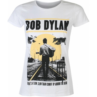 Rock off metal Bob Dylan Slow Train wht Čierna