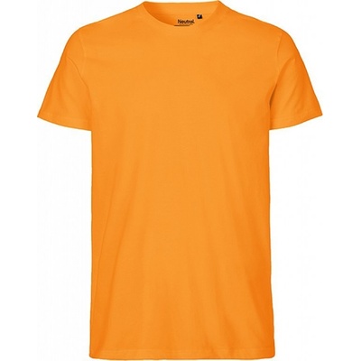 Neutral organické tričko v úzkém slim-fit střihu Okay Orange NE61001