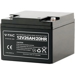 V-TAC 26Ah 12V Акумулаторна Батерия M5 175*165*127*127 мм - 23454 (23454)