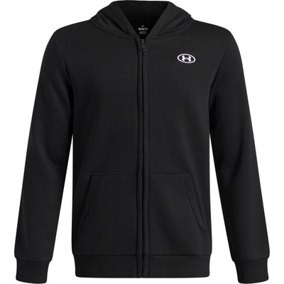 Under Armour B Rival Fleece FZ Hoodie černá