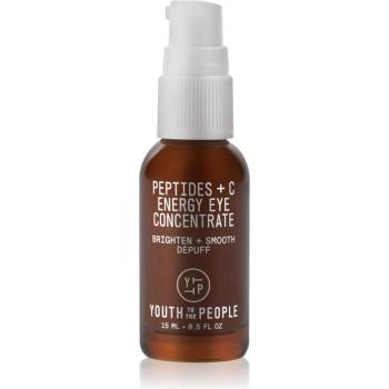 Youth To The People Energy Peptides + C Eye Concentrate концентриран серум за околоочната област с витамин С 15ml