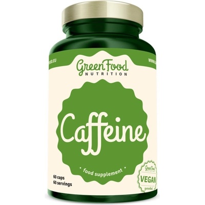 GREEN FOOD Kofeín 60 kapsúl