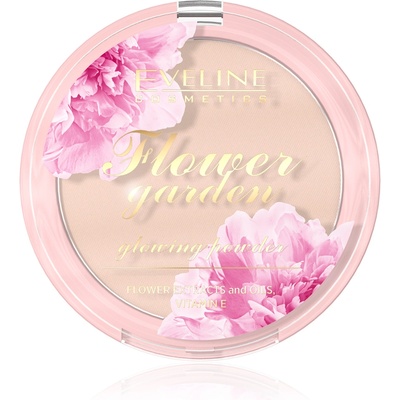 Eveline Flower Garden Lluminating Powder Пудра компактна 8gr