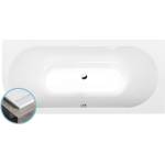 POLYSAN - Асиметрична вана Viva Slim R, 175x80x47 см, бяла 78119S (78119S)
