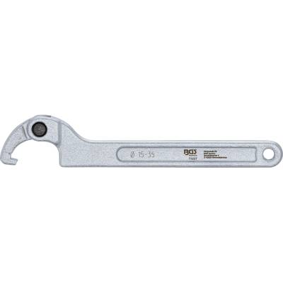 BGS Technic Kĺbový hákový kľúč s výstupkom 15 - 35 mm BGS 73227