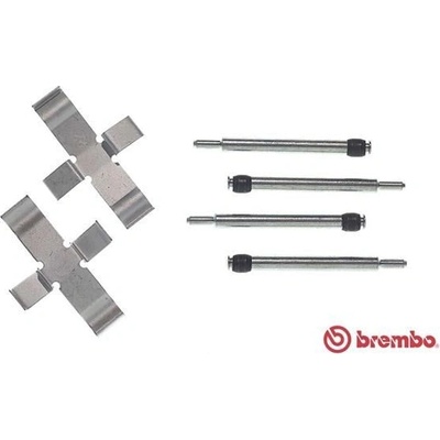 Sada příslušenství, obložení kotoučové brzdy BREMBO A 02 207 (A02207)