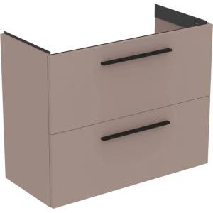 Ideal Standard i. life S стенен шкаф с 2 чекмеджета, сив - бежов, 80 см (T5295NH)