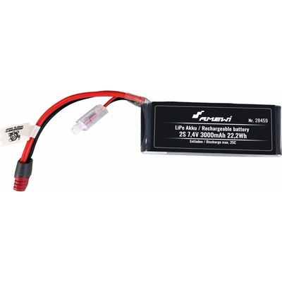 Amewi Aku LiPo 2S 7,4V/3000mAh 25C T