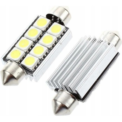 Rabel 42 mm Canbus 8 smd 5050 C5W C10W C15W SV8,5 bílá