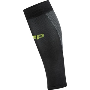 CEP Мъжки компресионни чорапи CEP Run Ultralight Sleeves Calf 4.0 Leg warmers - Black / Grey - размер III (201-9124-0111)