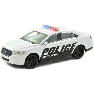 Welly Ford Policie Interceptor bílý 1:34