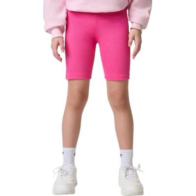 4F JUNIOR-SHORT TIGHTS CAS F024-55N-HOT PINK NEON Ružová