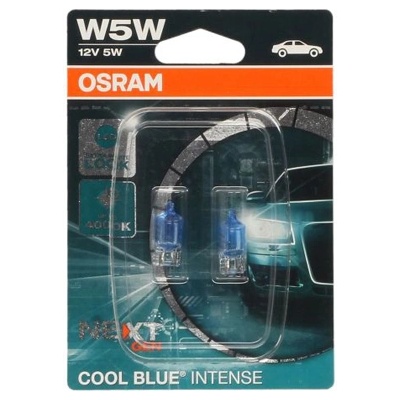 OSRAM Крушка OSRAM W5W, 12V, 5W, 4000К, 50lm, 2 броя