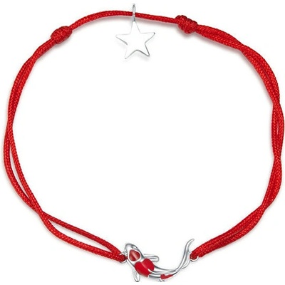 P&J provázkový náramek Delfín RBR2