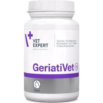 VetExpert GeriatiVet Cat - за профилактика на възрастните котки, да премине през староста безпроблемно, 60 капсули, Vet Expert - Полша