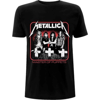 Metallica Риза Vintage Master of Puppets Photo Unisex Black M (METTS60MB02)