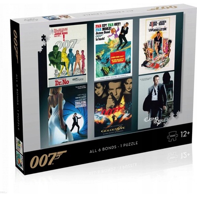 Winning Moves James Bond 007 Actor debut 1000 dílků