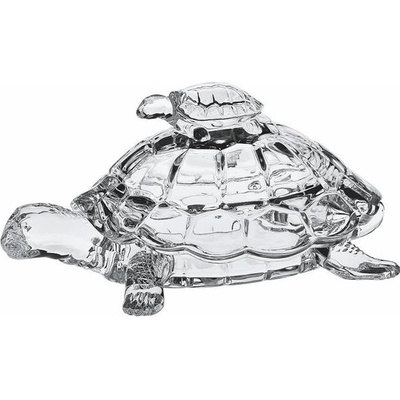 Crystal Bohemia dóza Korytnačka 265 MM